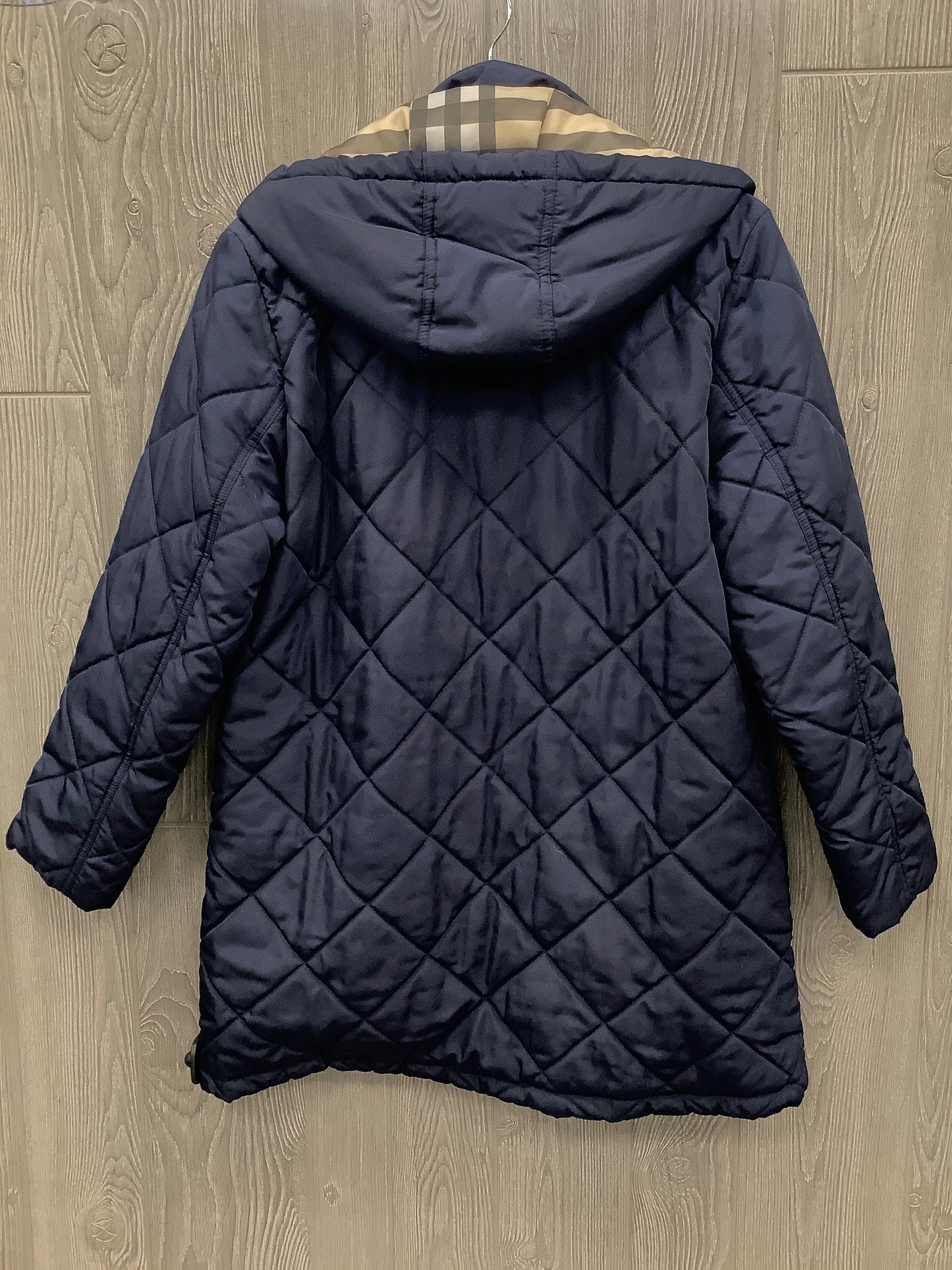 Coat Puffer & Quilted By Blair In Blue, Size: S