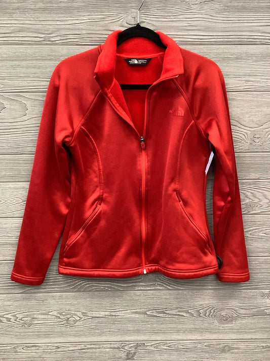 Athletic Jacket By The North Face In Red, Size: M