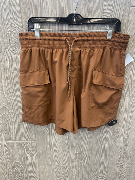 Athletic Shorts By Old Navy In Brown, Size: L