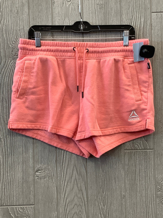 Athletic Shorts By Reebok In Pink, Size: M