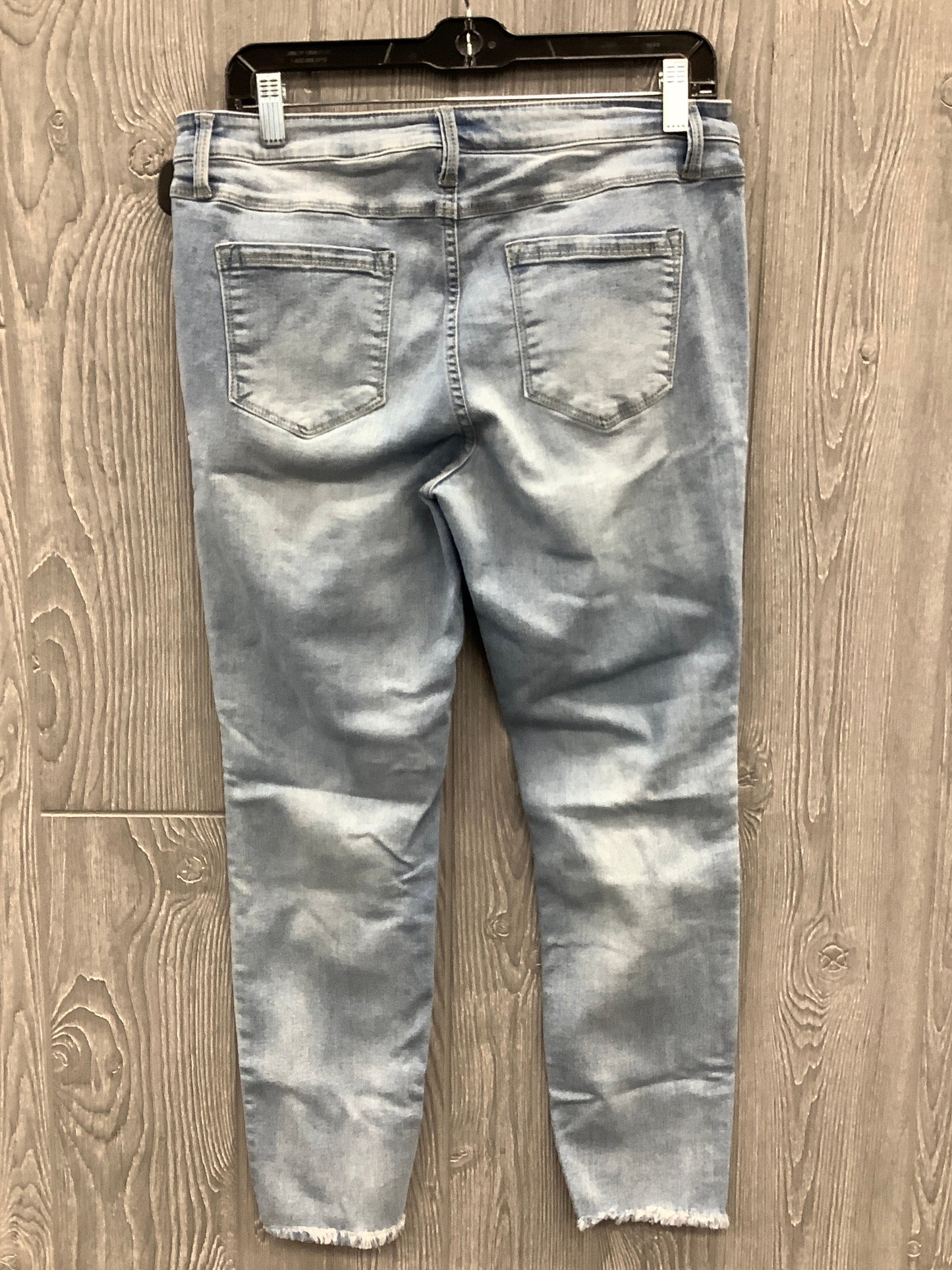 Jeans Skinny By Buffalo David Bitton In Blue Denim, Size: 10