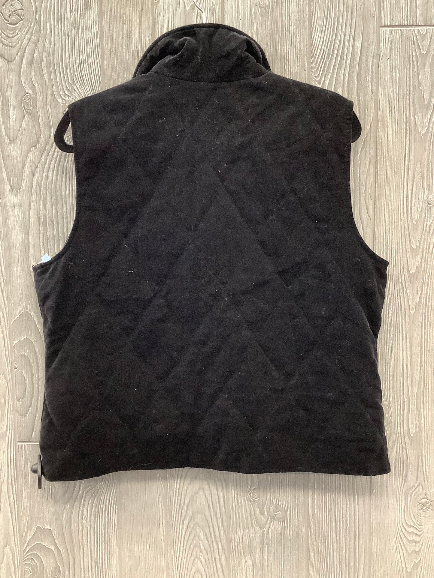 Vest Puffer & Quilted By Talbots In Black, Size: L