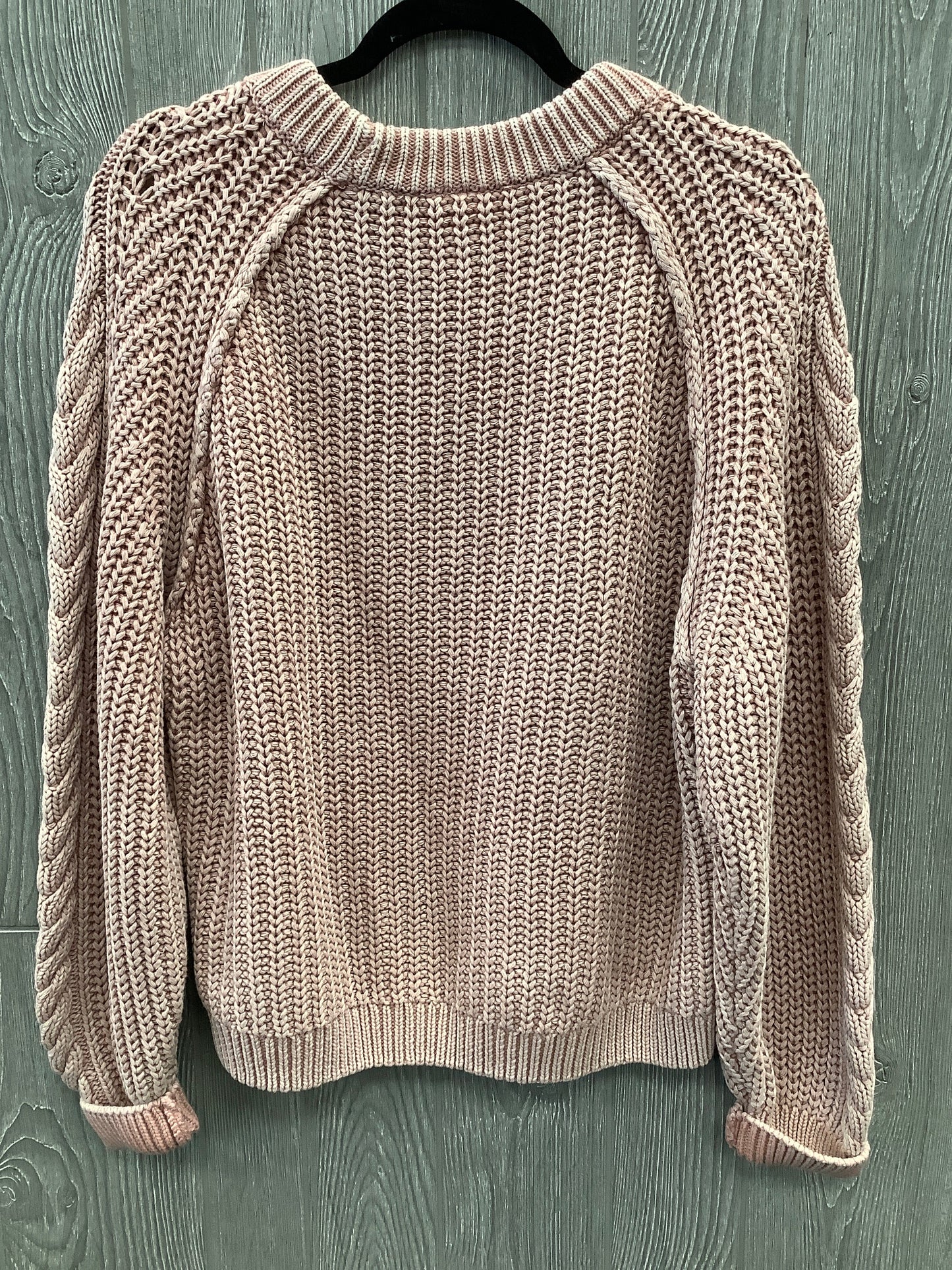 Sweater By Free People In Pink, Size: L