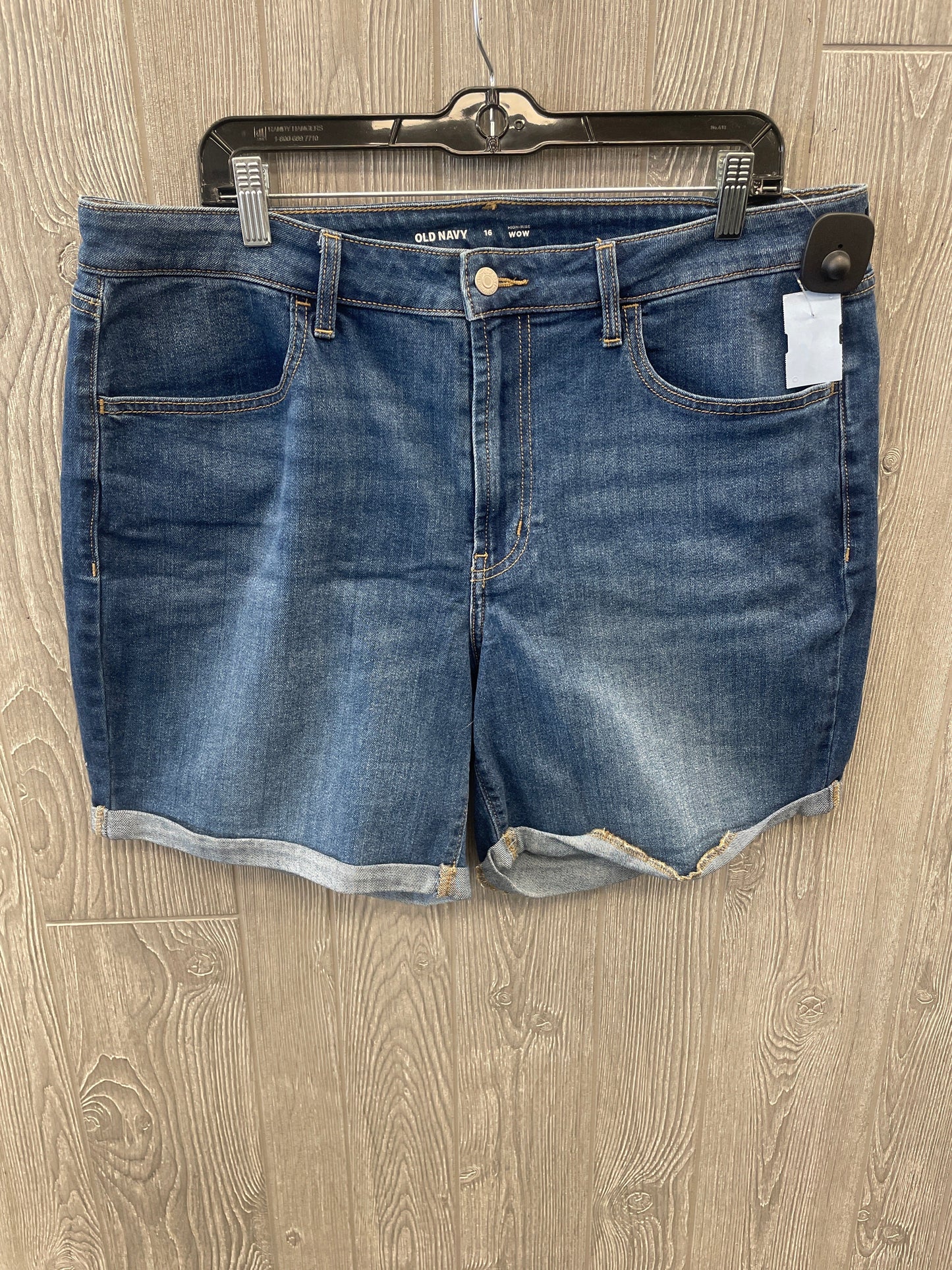 Shorts By Old Navy In Blue Denim, Size: 16