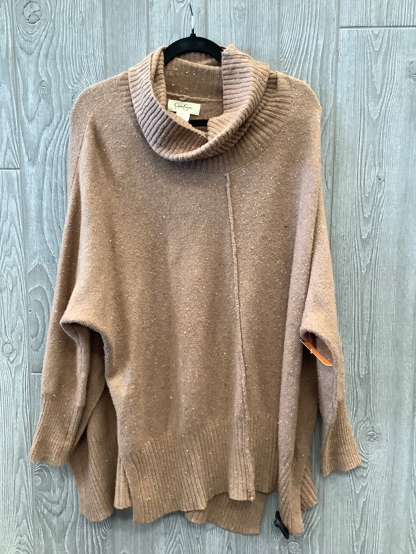 Sweater By Jessica Simpson In Brown, Size: M