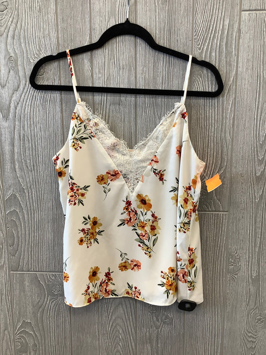 Tank Top By Socialite In Floral Print, Size: M