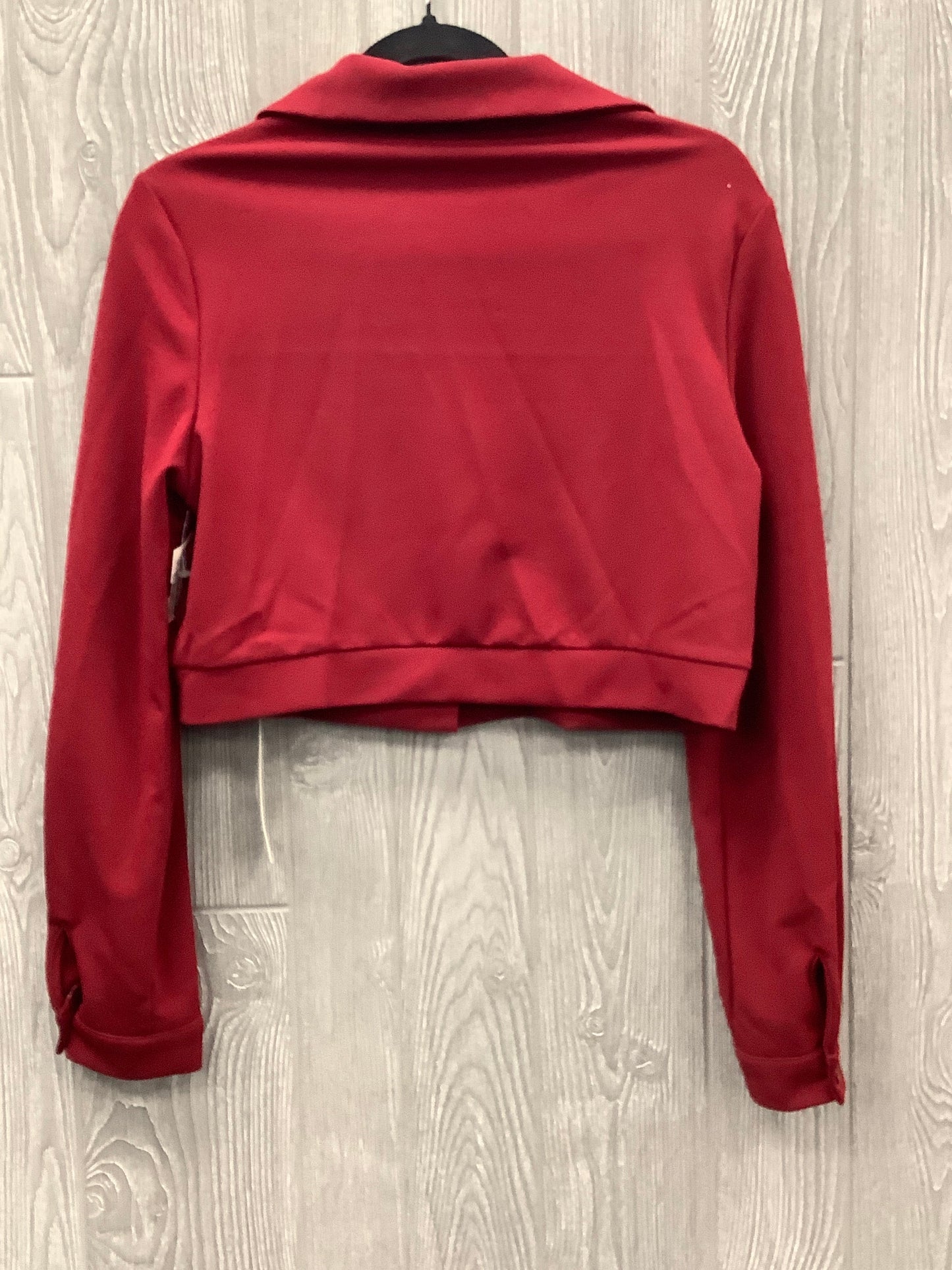 Top Long Sleeve By Clothes Mentor In Red, Size: S