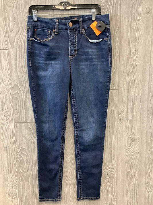 Jeans Skinny By Seven 7 In Blue Denim, Size: 10