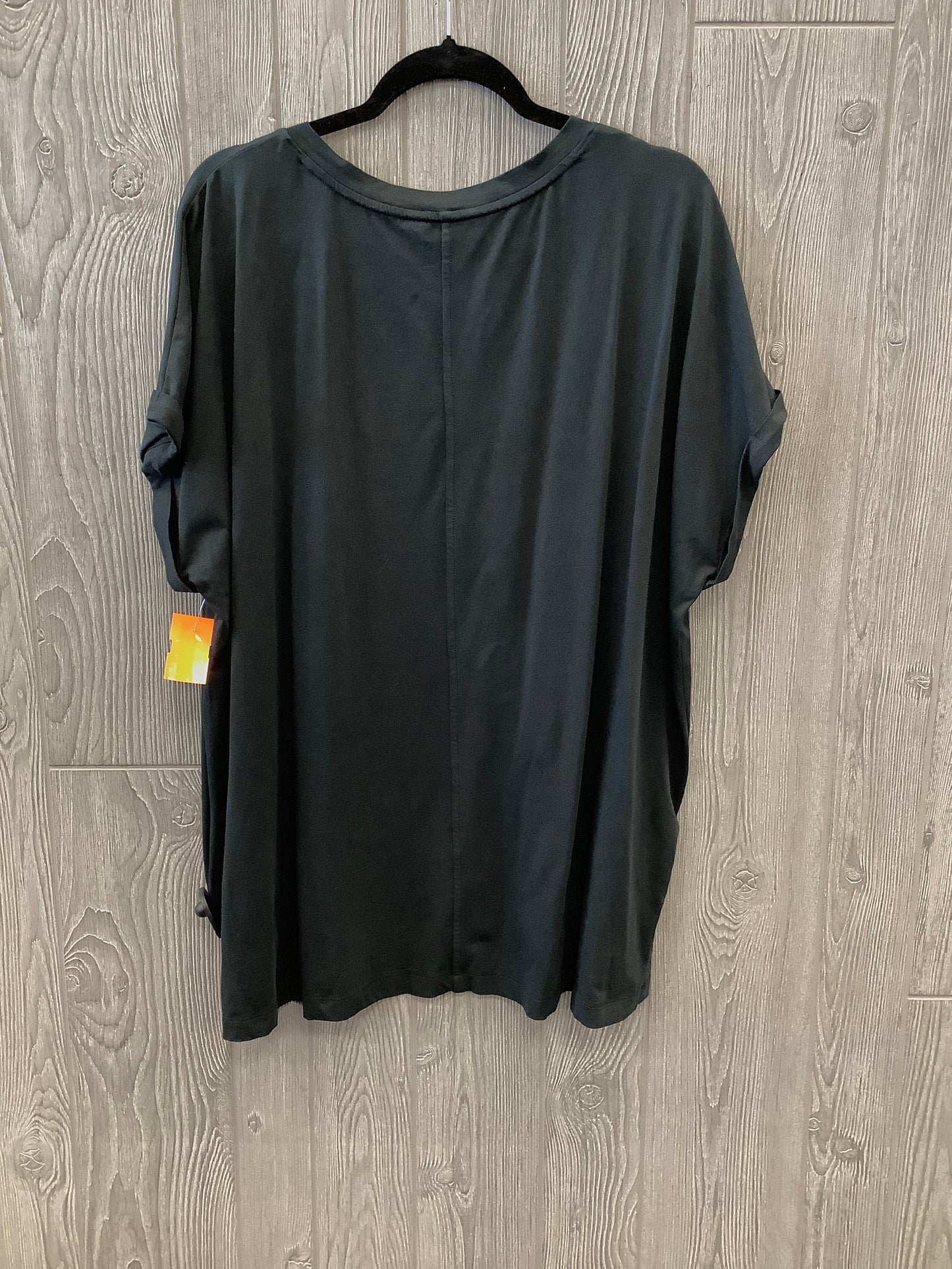 Top Short Sleeve By Banana Republic In Black, Size: Xxl