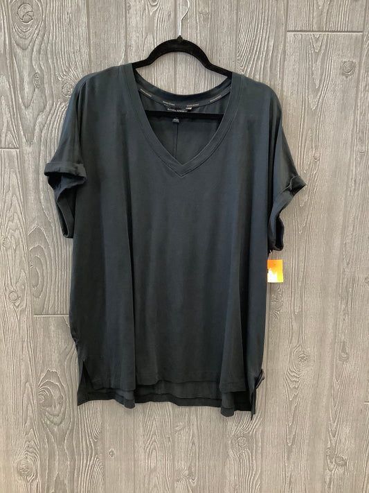 Top Short Sleeve By Banana Republic In Black, Size: Xxl