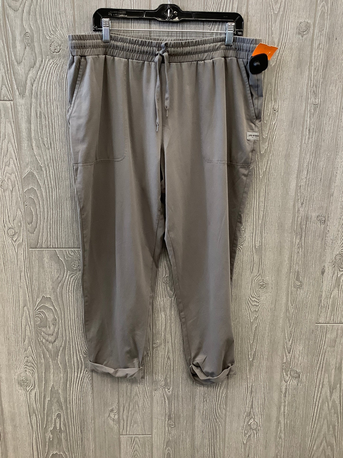 Pants Lounge By Life Is Good In Grey, Size: Xl