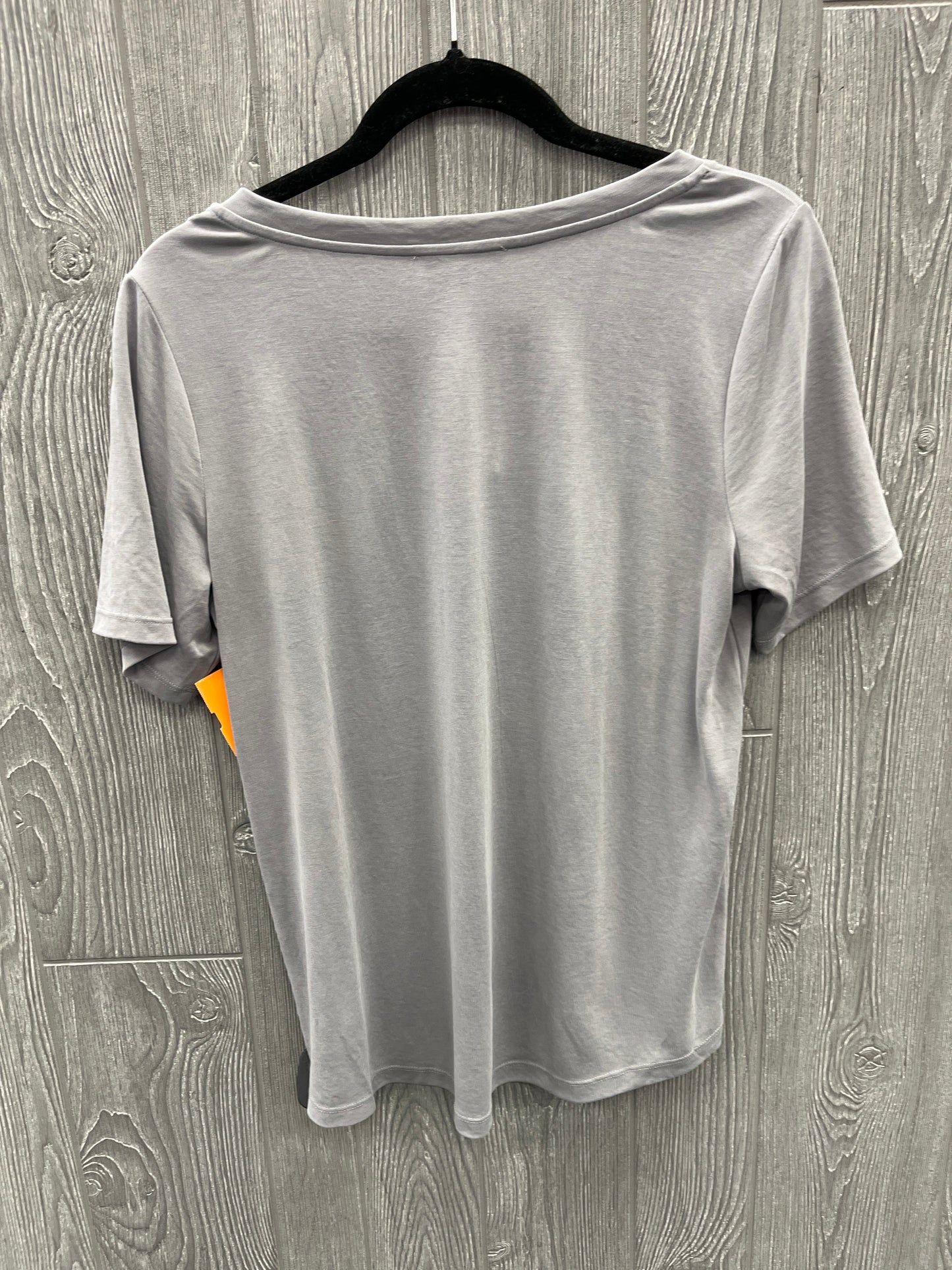 Top Short Sleeve Basic By Love Tree In Grey, Size: S