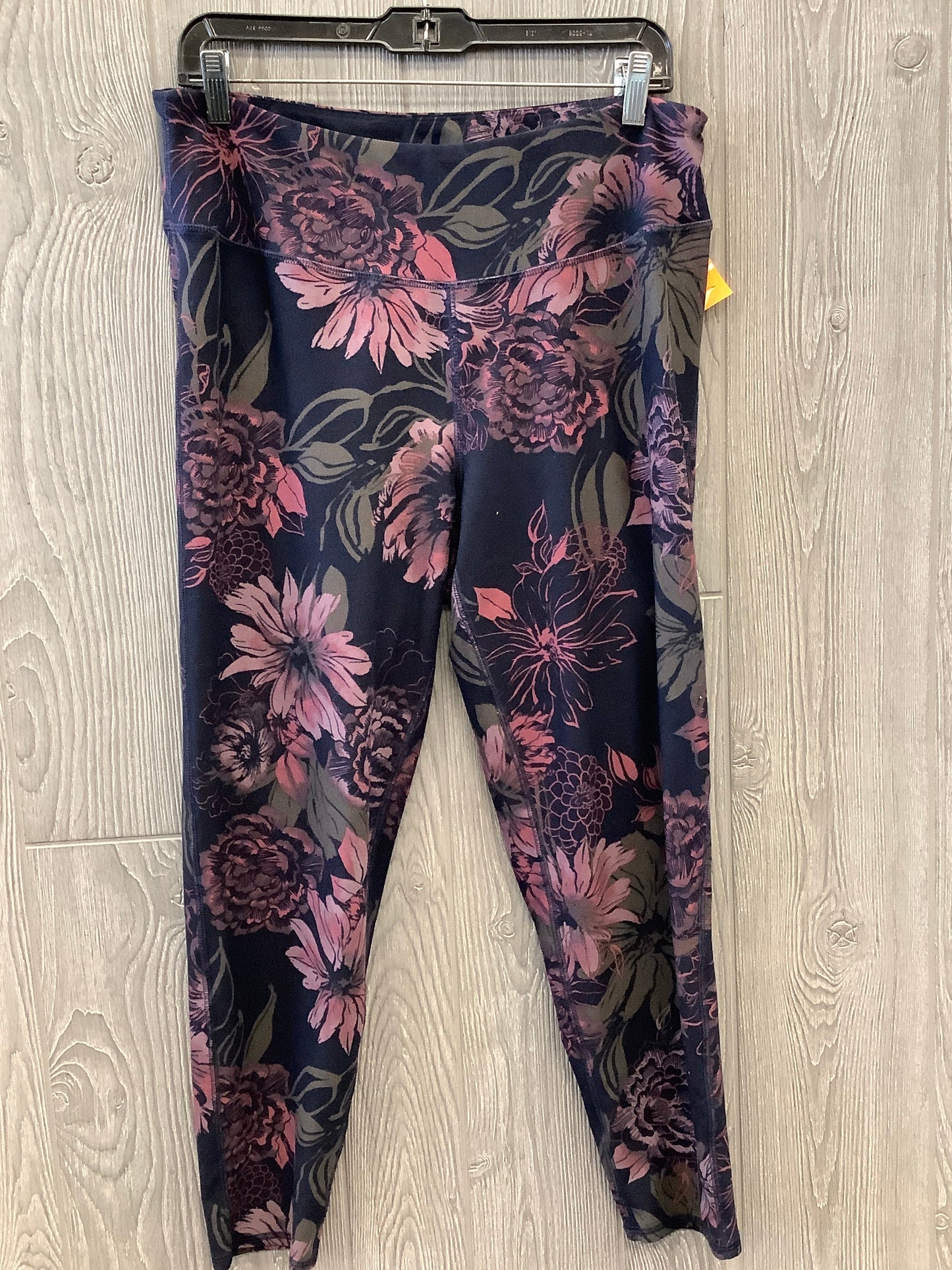 Athletic Leggings By Maurices In Purple, Size: 1x