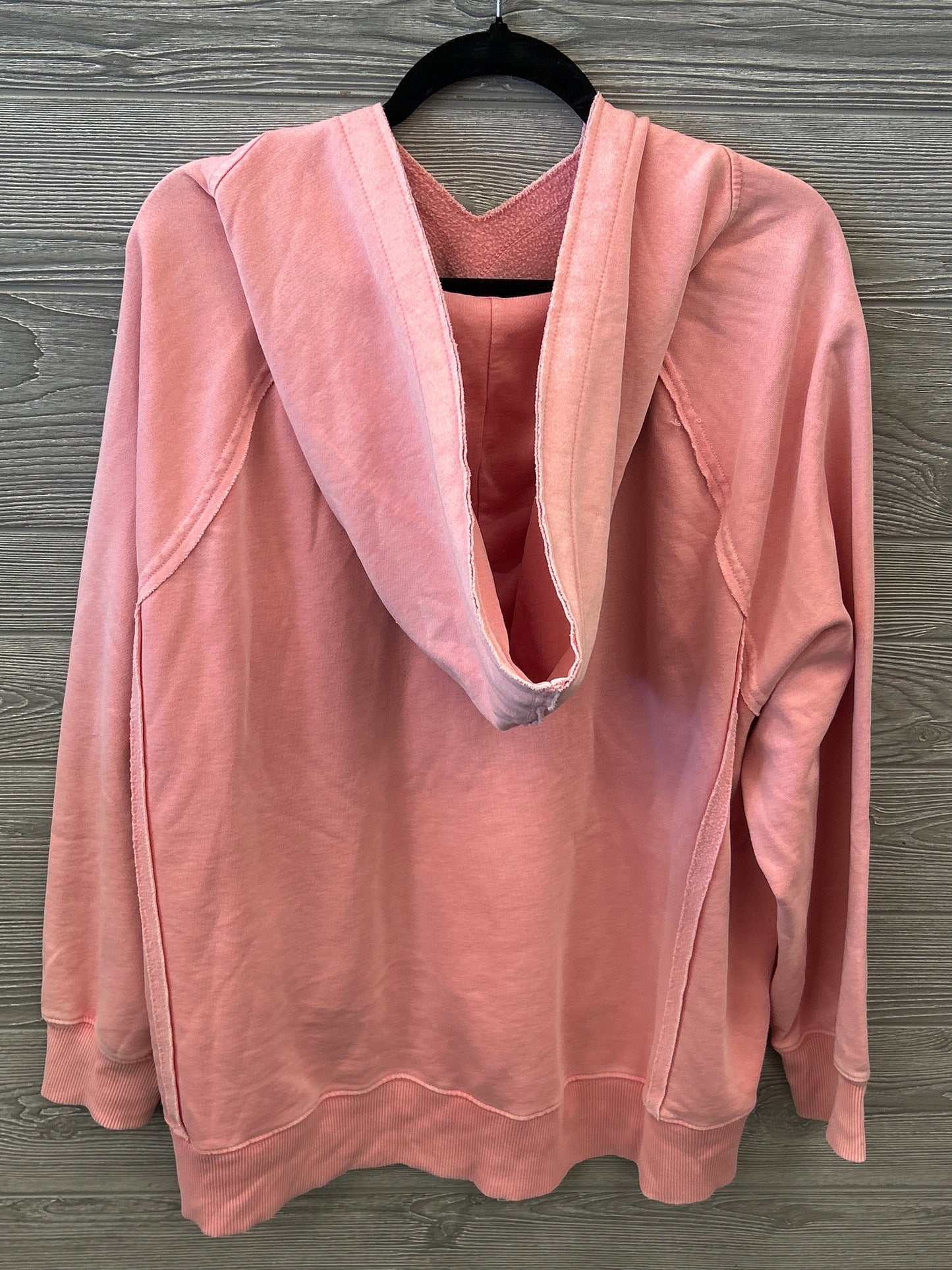 Sweatshirt Hoodie By American Eagle In Pink, Size: Xl