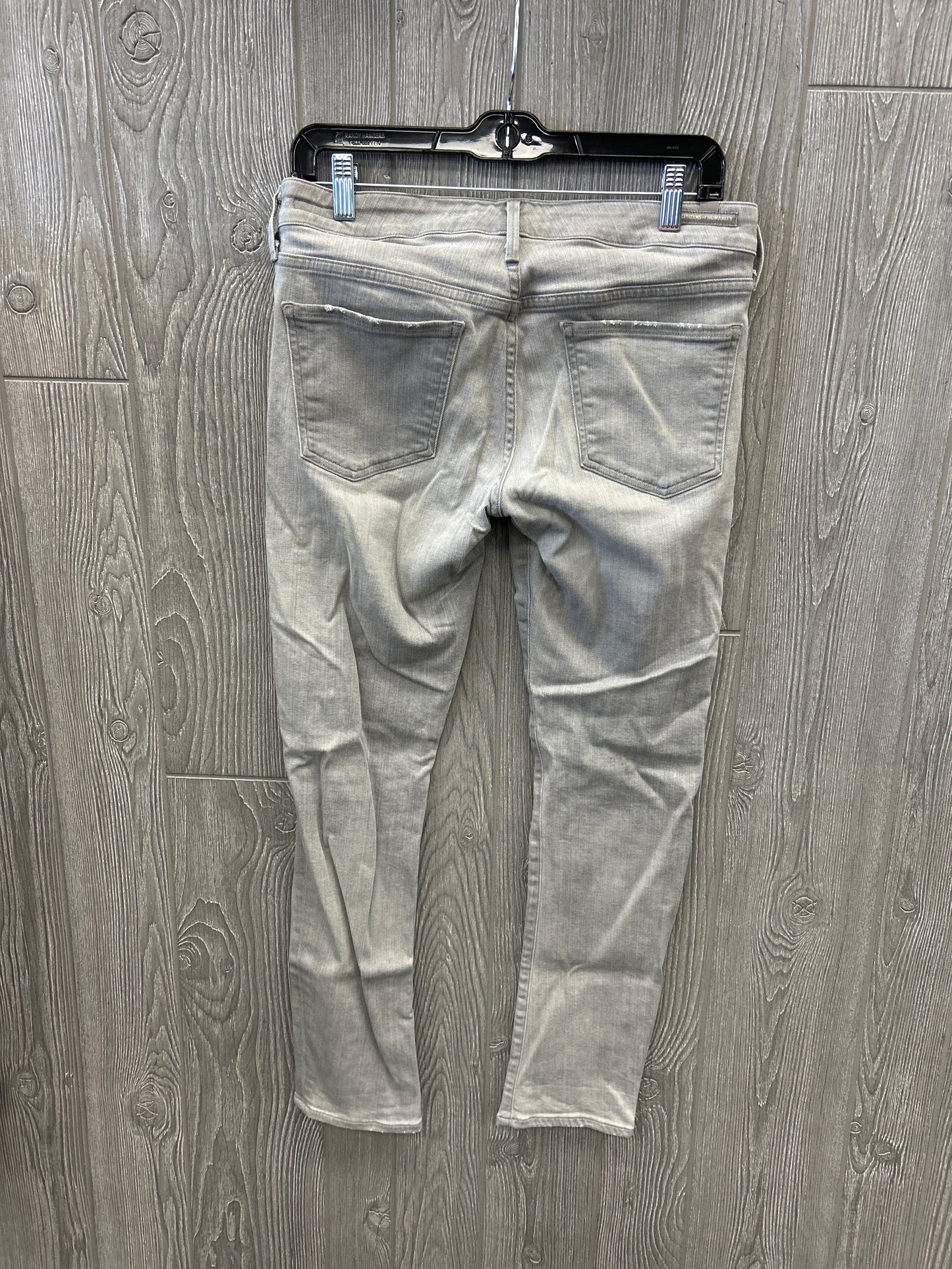 Jeans Straight By Citizens Of Humanity In Grey Denim, Size: 8