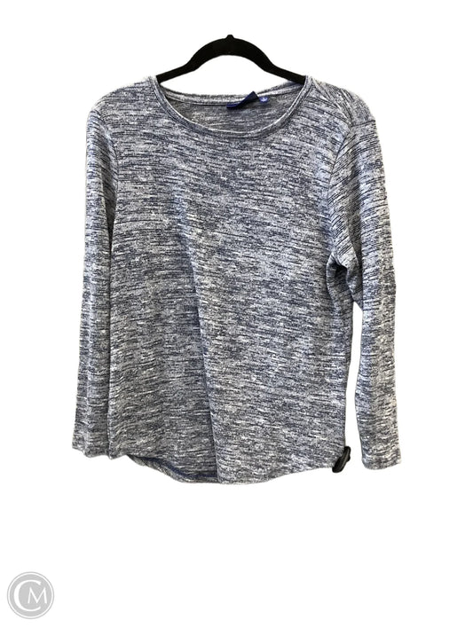 Top Long Sleeve By Apt 9 In Blue, Size: S