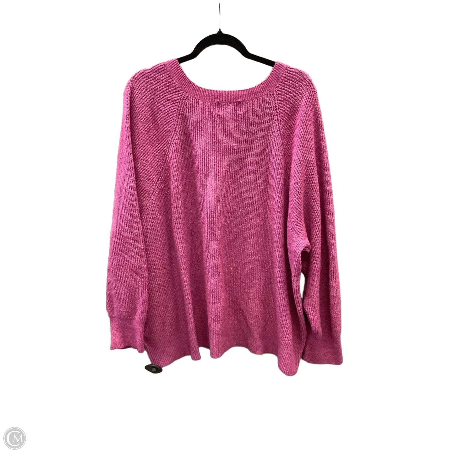 Sweater By Old Navy In Pink, Size: 3x