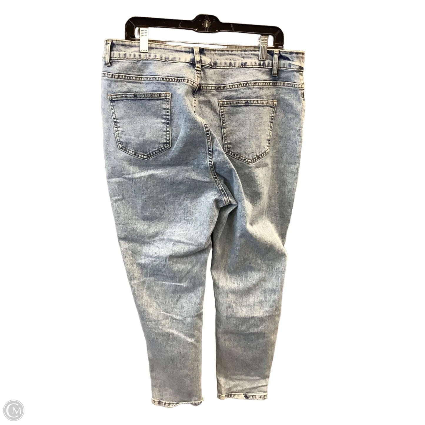 Jeans Skinny By Shein In Blue Denim, Size: 20