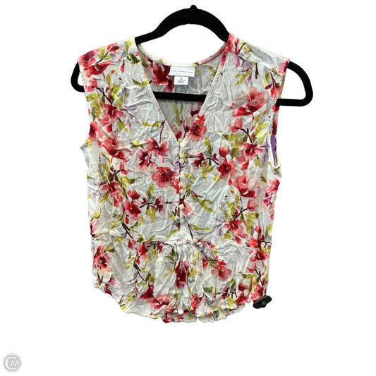 Top Sleeveless By Liz Claiborne In Multi-colored, Size: M