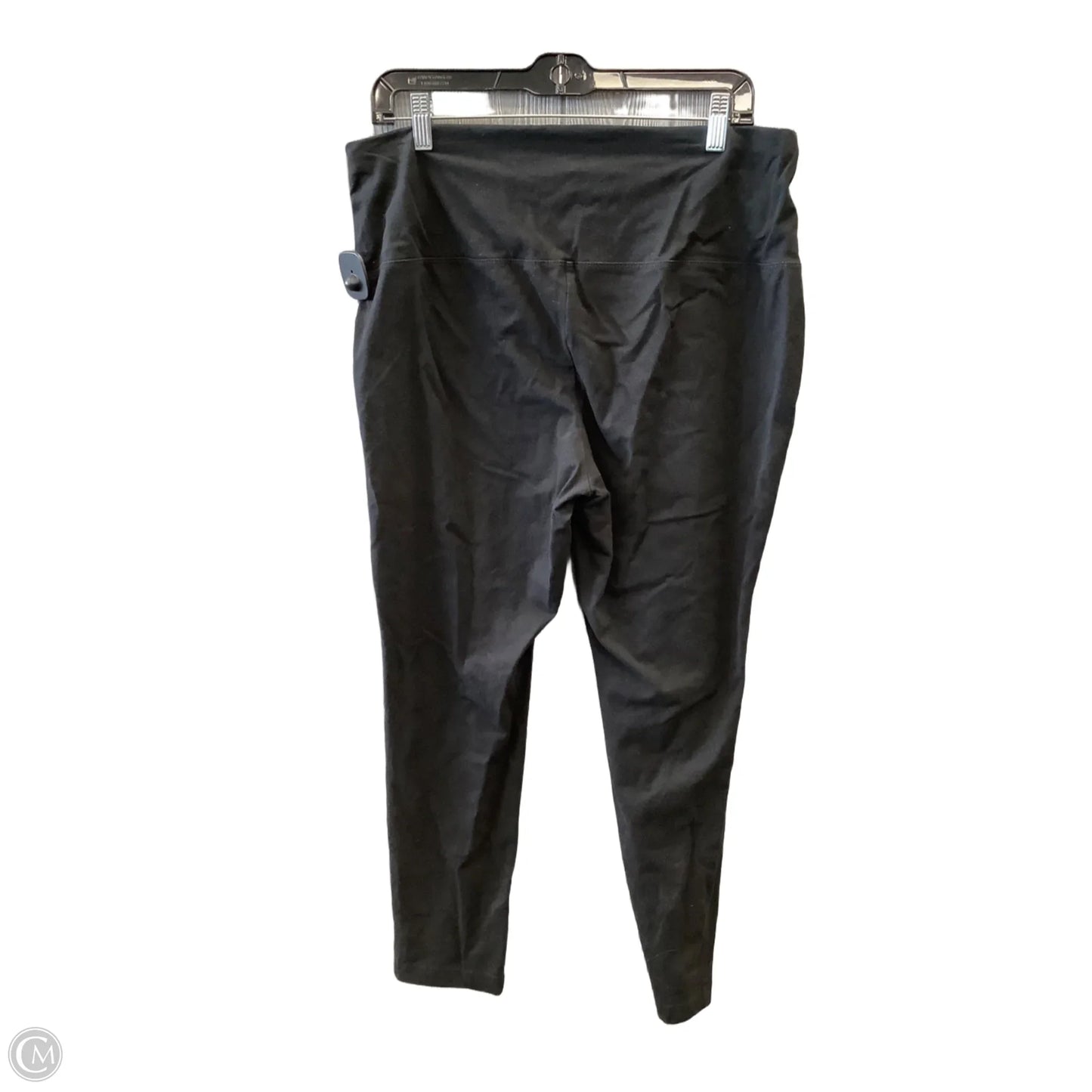 Athletic Leggings By Chicos In Black, Size: L