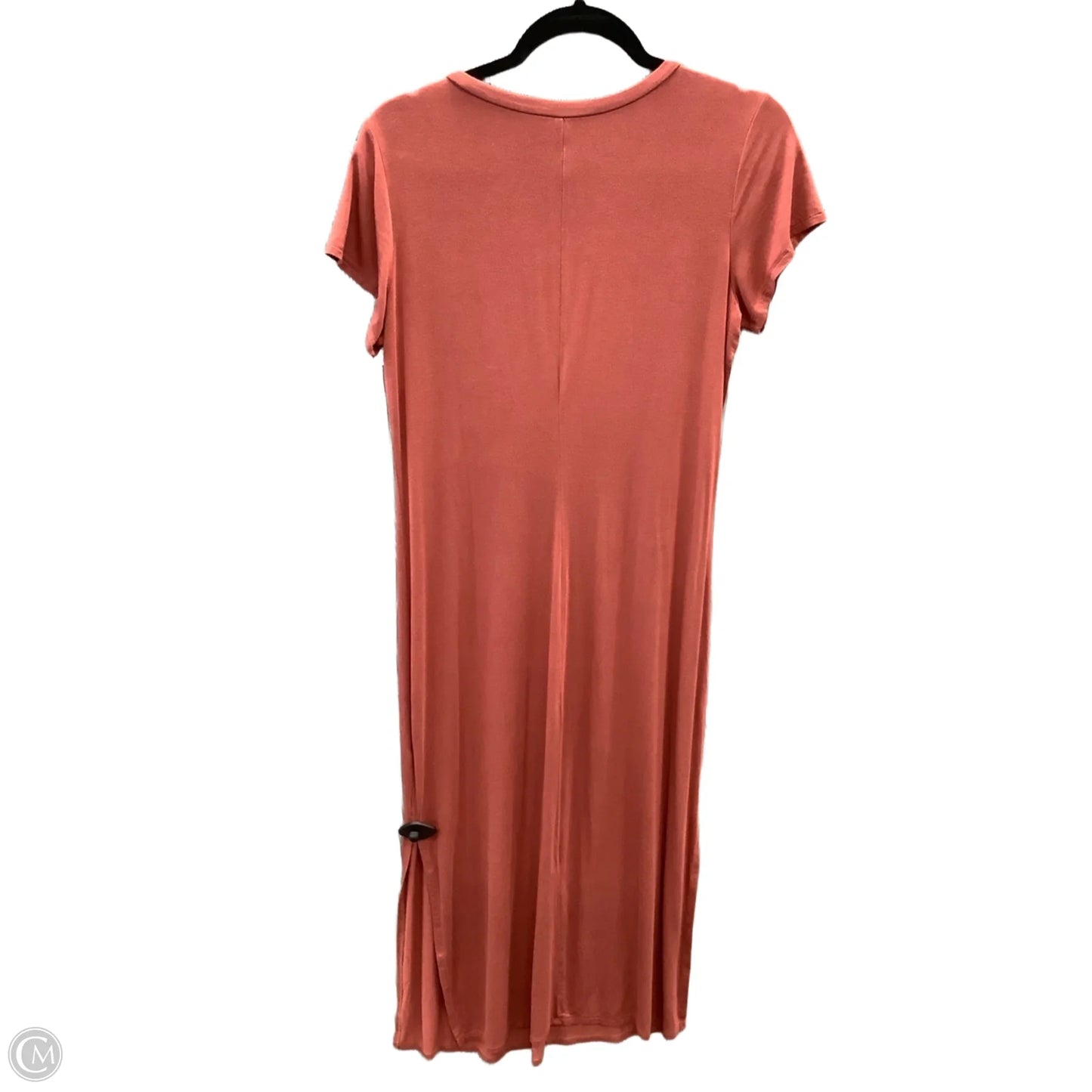 Dress Casual Maxi By Express In Orange, Size: M