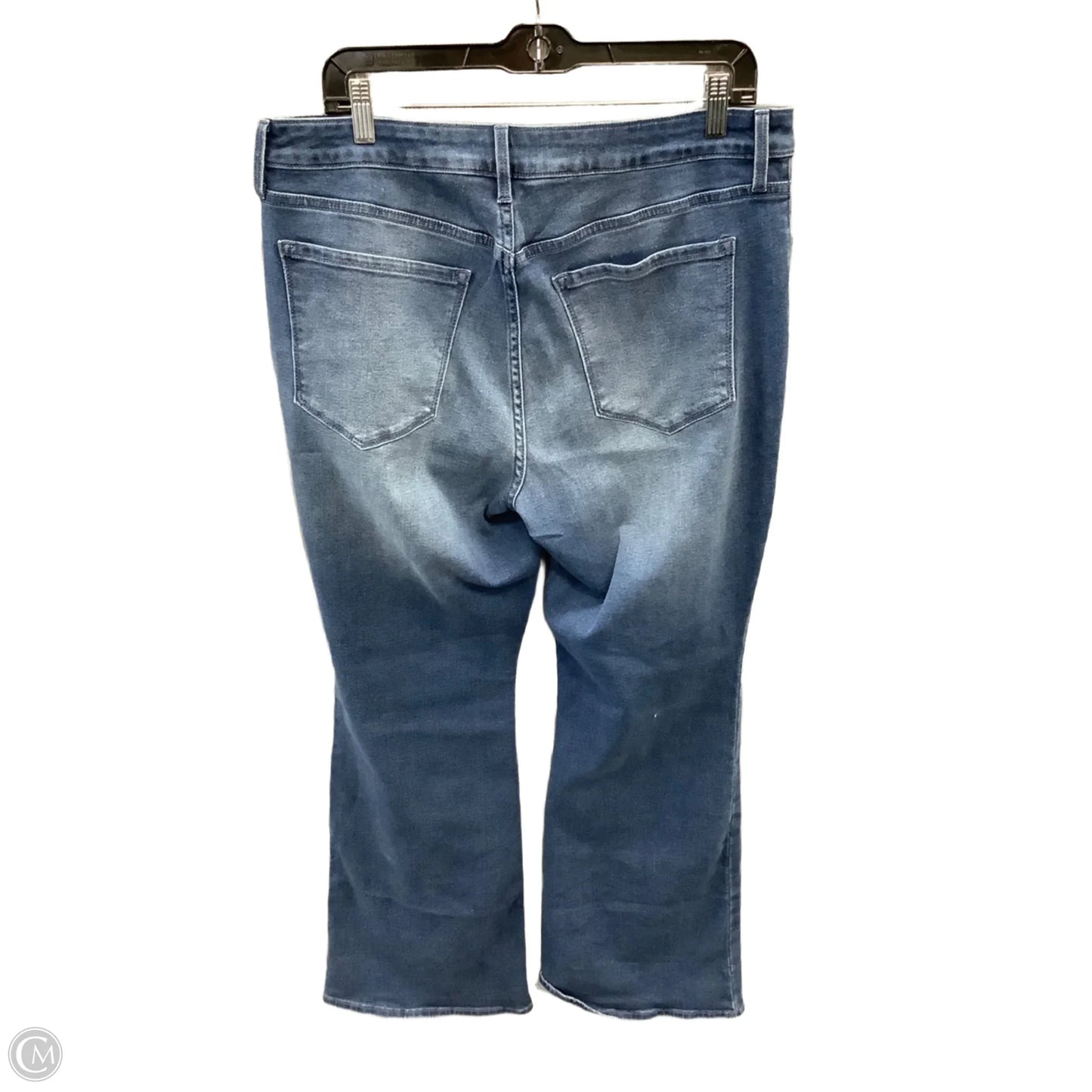 Jeans Flared By Old Navy In Blue Denim, Size: 12