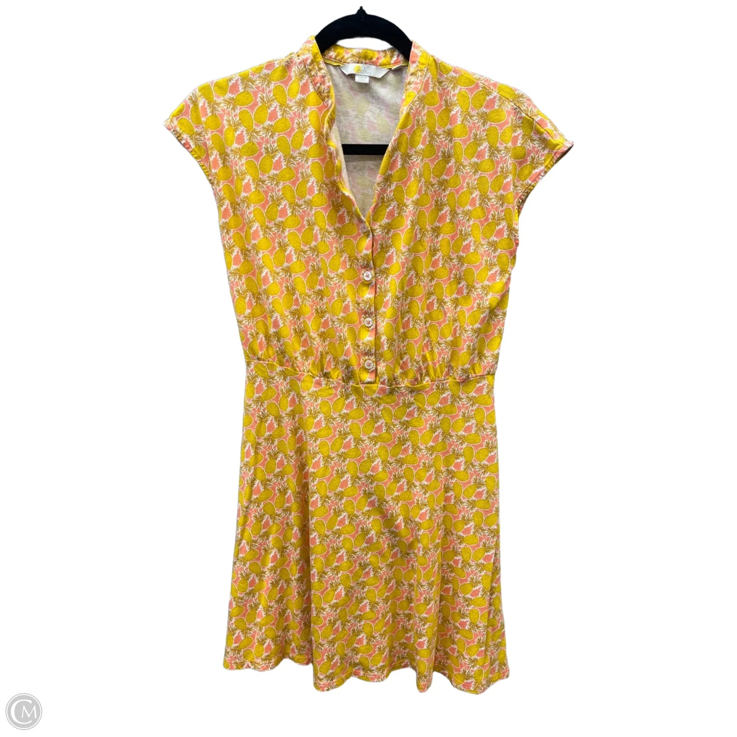 Dress Casual Midi By Boden In Yellow, Size: S