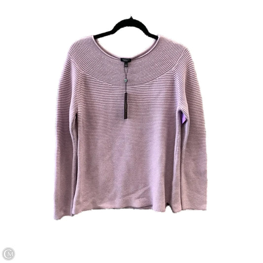 Sweater By Talbots In Purple, Size: L