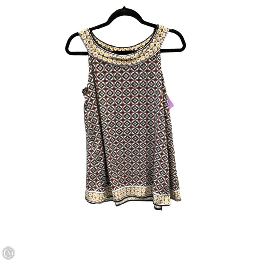 Top Sleeveless By Max Studio In Multi-colored, Size: S