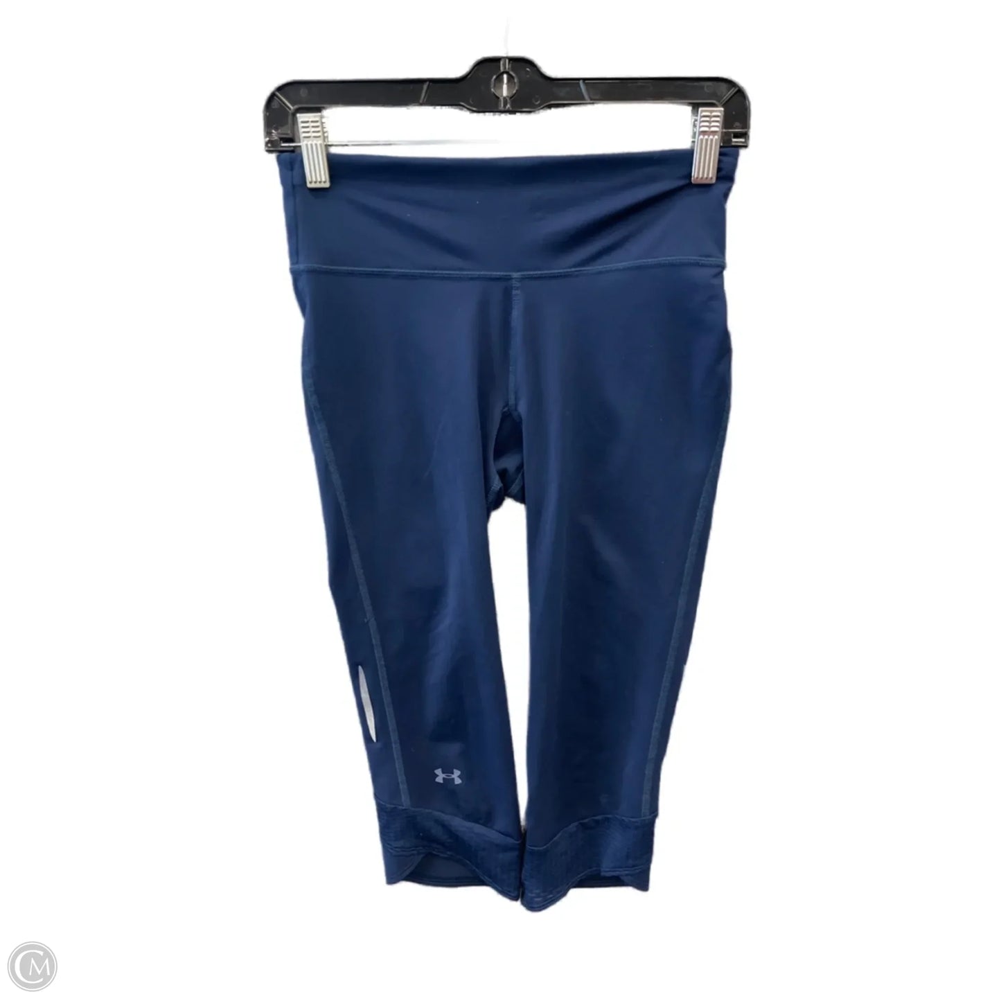 Athletic Capris By Under Armour In Navy, Size: S
