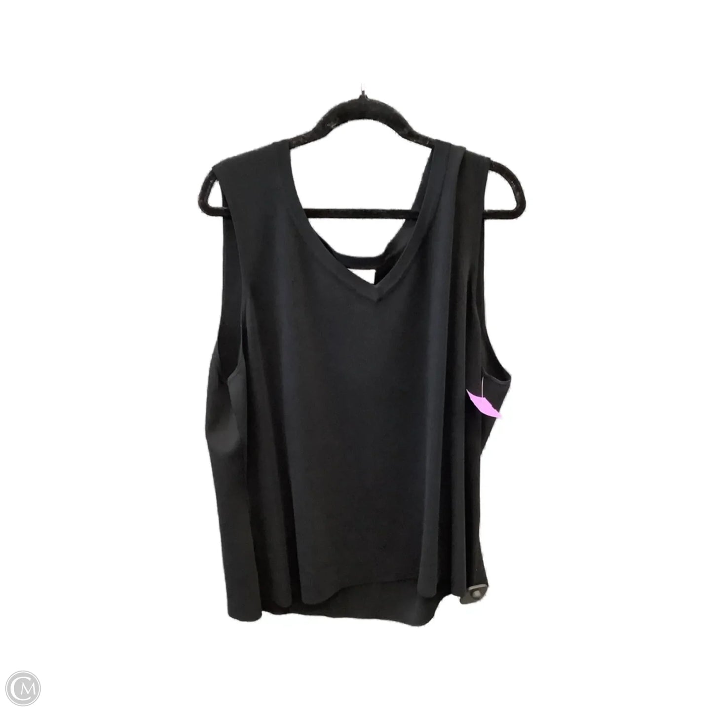 Tank Top By Talbots In Black, Size: 3x