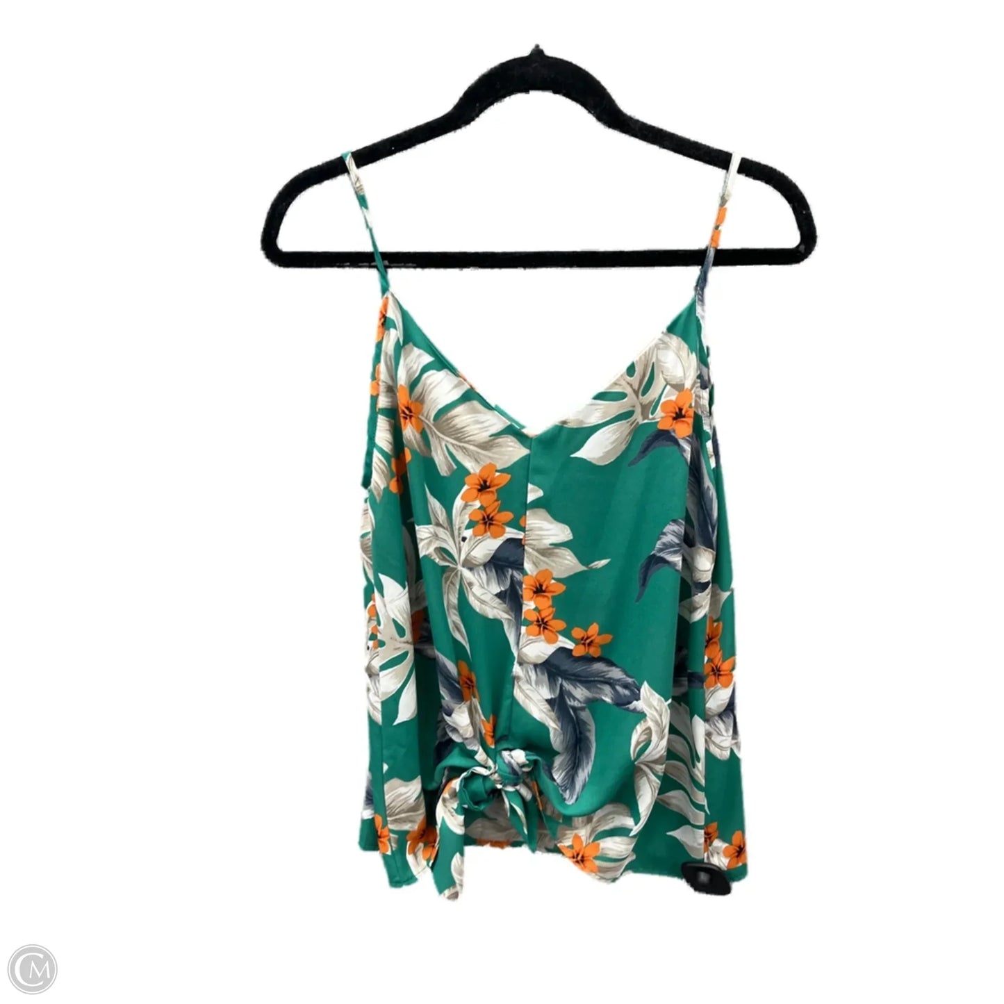 Top Sleeveless By West Kei In Green, Size: S