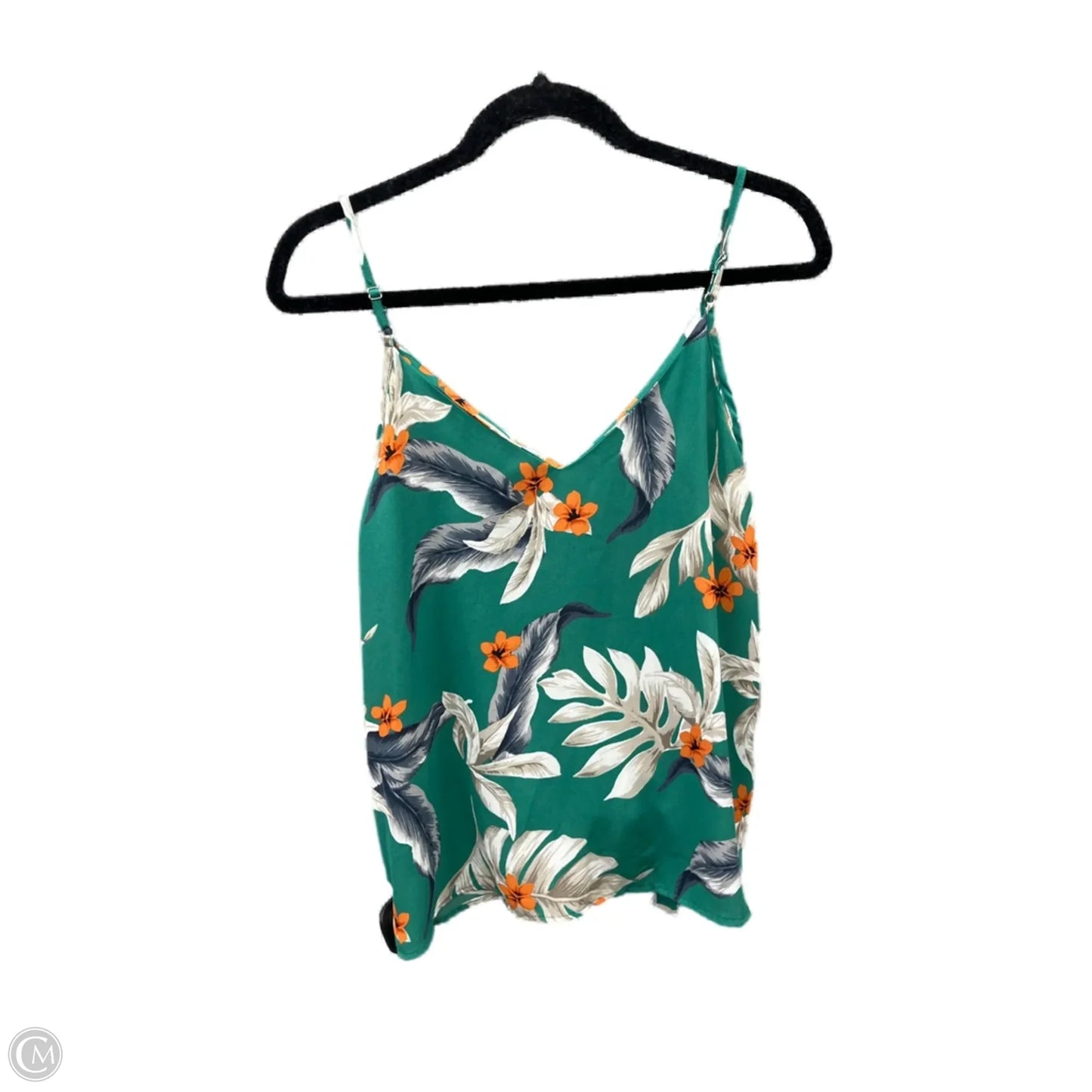 Top Sleeveless By West Kei In Green, Size: S
