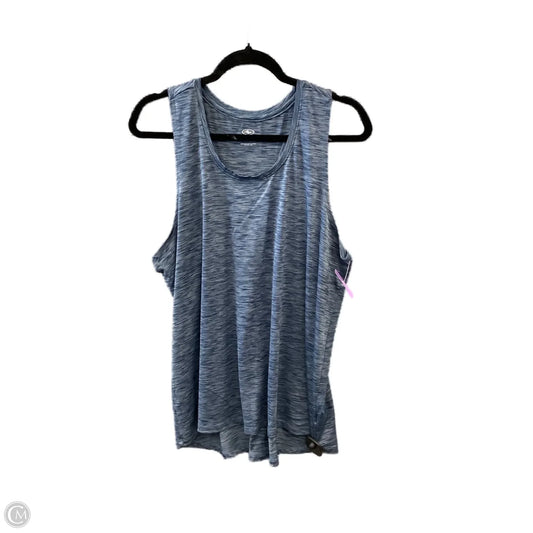 Athletic Tank Top By Athletic Works In Blue, Size: Xxl
