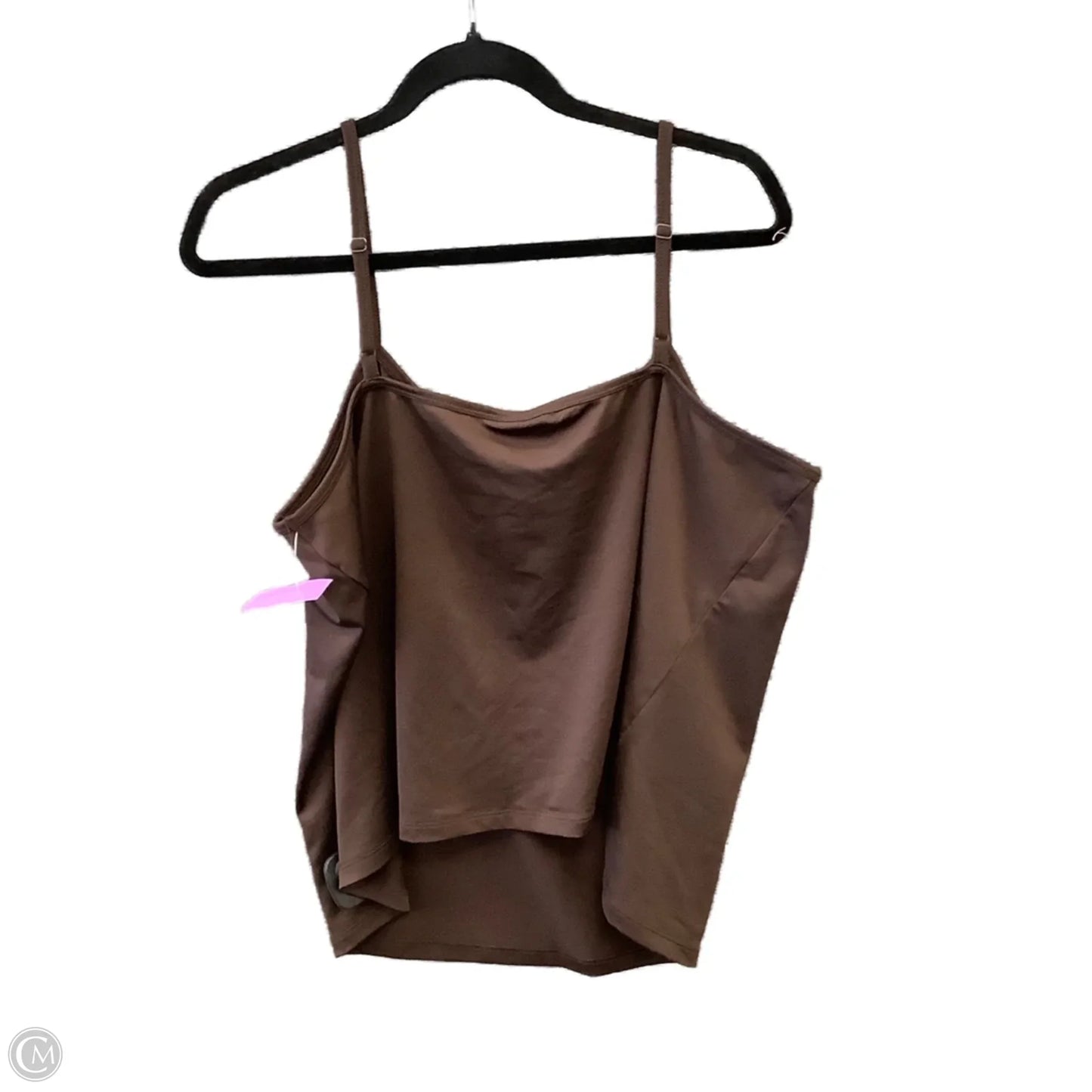Top Cami By Lane Bryant In Brown, Size: 1x