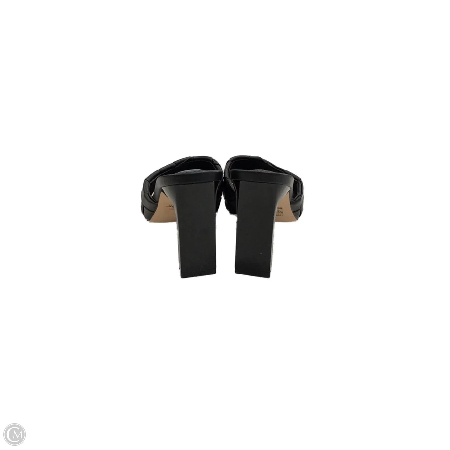 Shoes Heels Block By Just Fab In Black, Size: 6