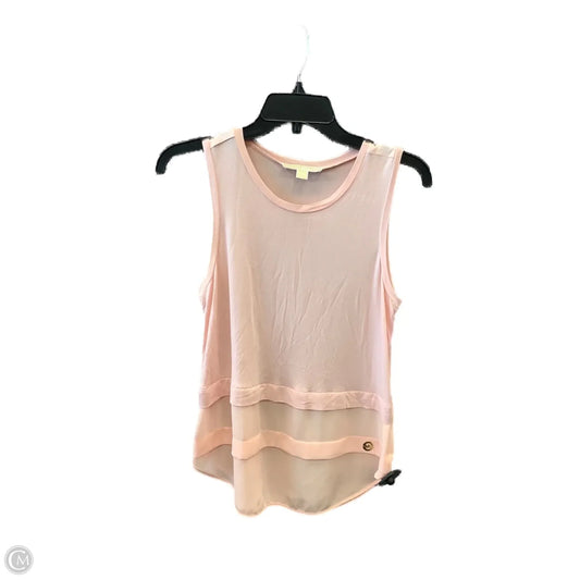 Top Sleeveless By Michael By Michael Kors In Pink, Size: Xs