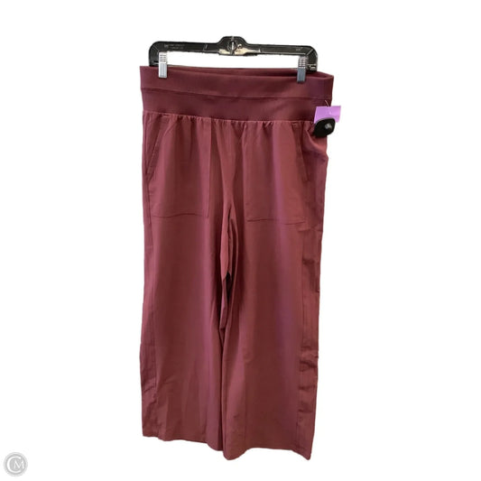 Athletic Pants By Talbots In Maroon, Size: M