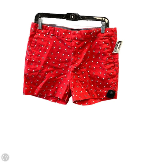 Shorts By Banana Republic In Red, Size: 8