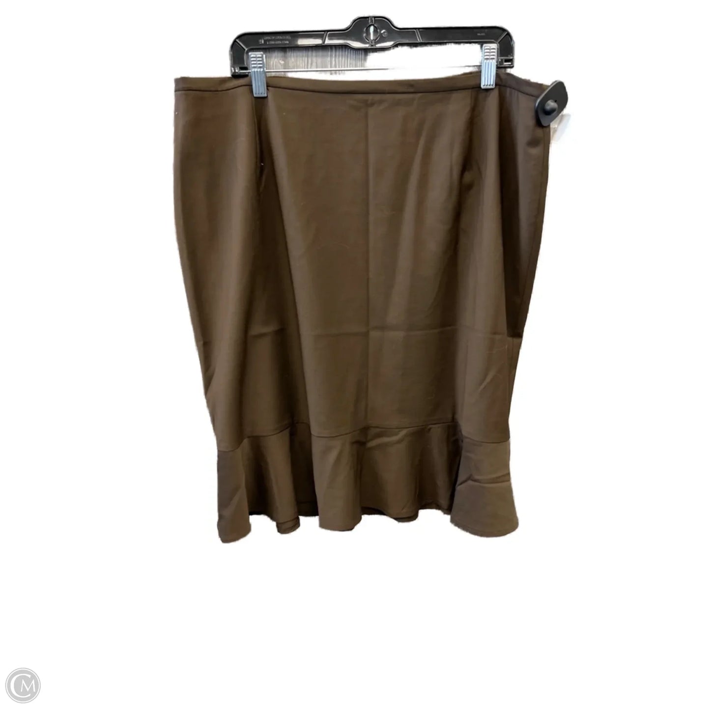 Skirt Midi By Talbots In Brown, Size: 20