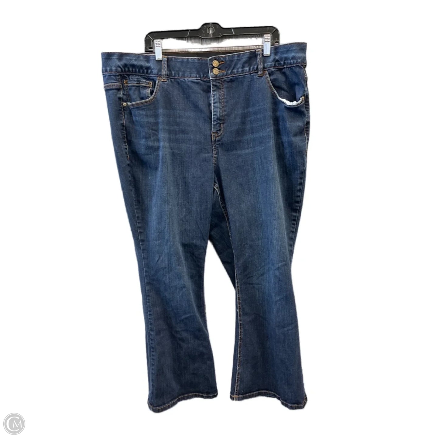 Jeans Boot Cut By Lane Bryant In Blue Denim, Size: 24