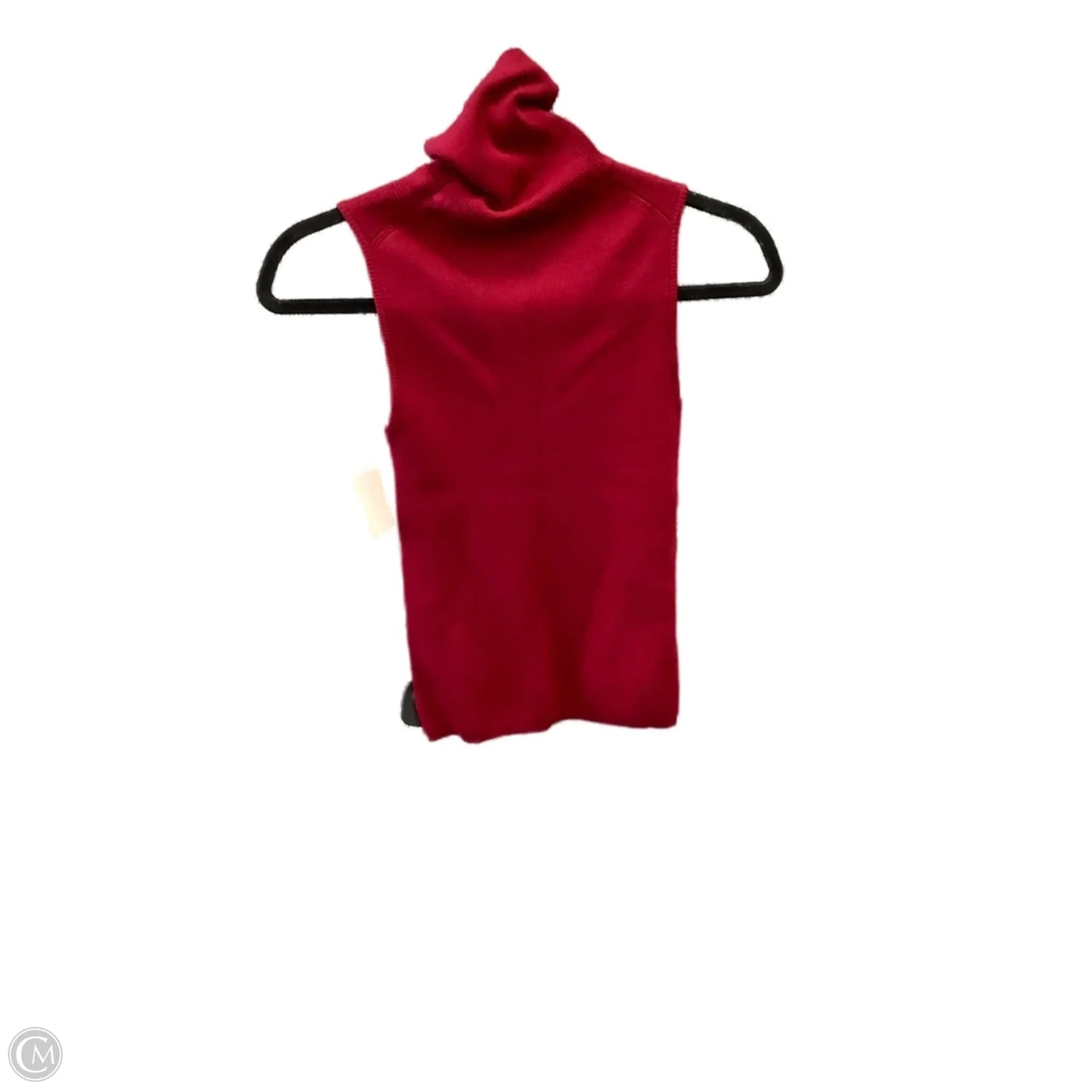 Top Sleeveless By Moda Intl In Red, Size: Xs