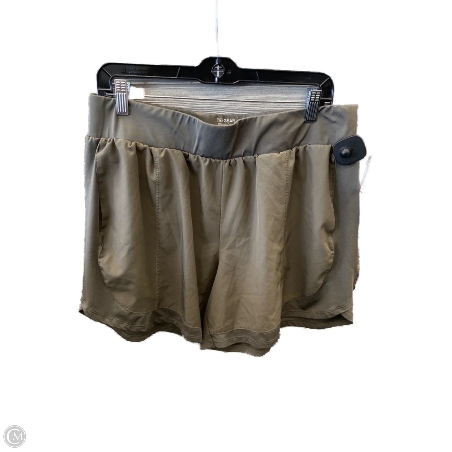 Athletic Shorts By Tek Gear In Green, Size: Xl