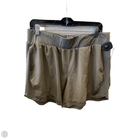 Athletic Shorts By Tek Gear In Green, Size: Xl