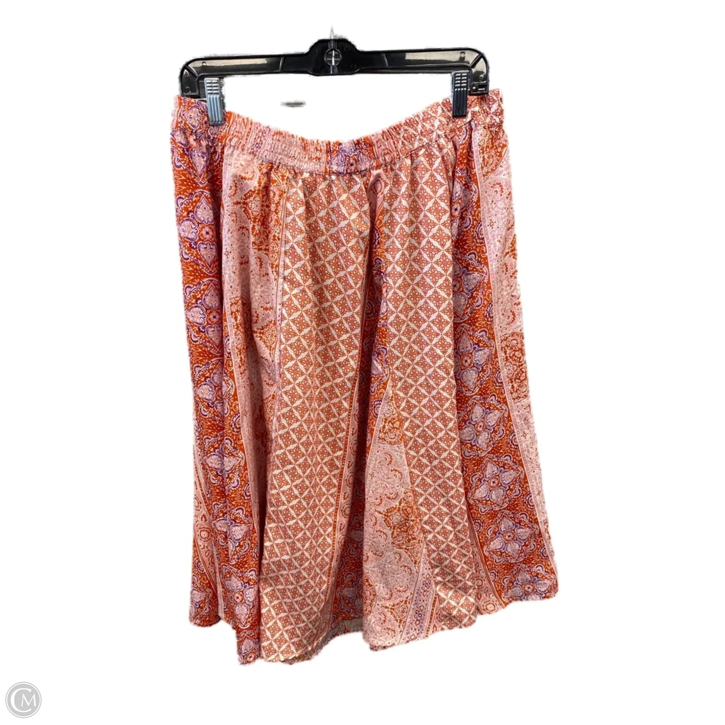 Skirt Maxi By Clothes Mentor In Orange, Size: 14