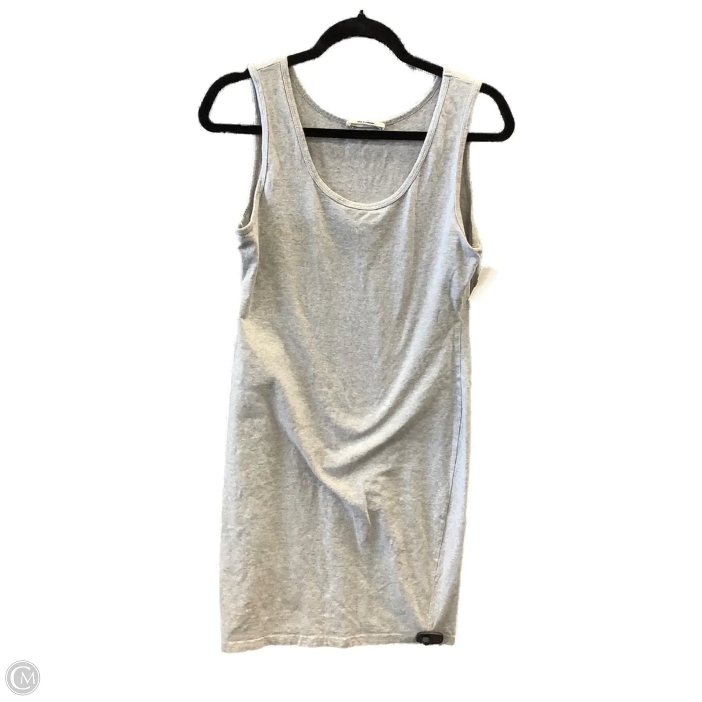 Dress Casual Midi By Zenana Outfitters In Grey, Size: Xl