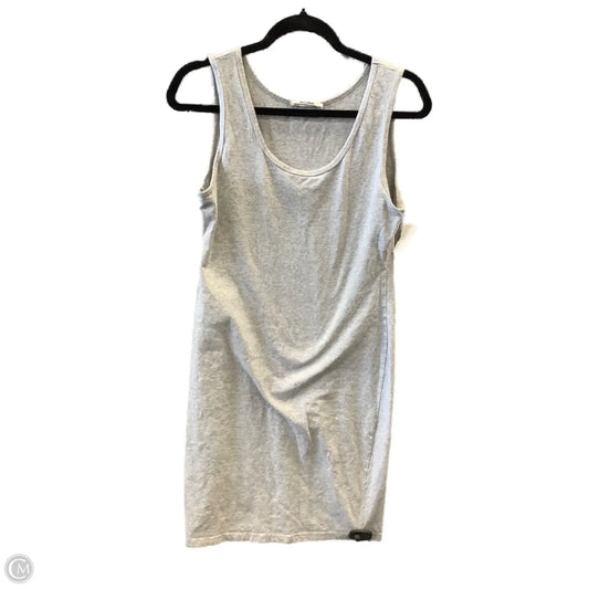 Dress Casual Midi By Zenana Outfitters In Grey, Size: Xl