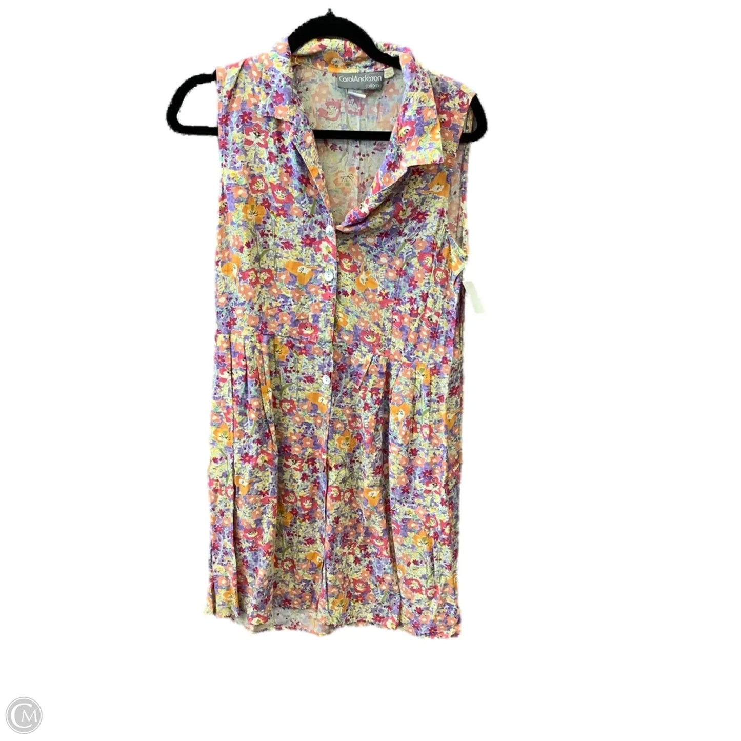 Dress Casual Short By Clothes Mentor In Floral Print, Size: M