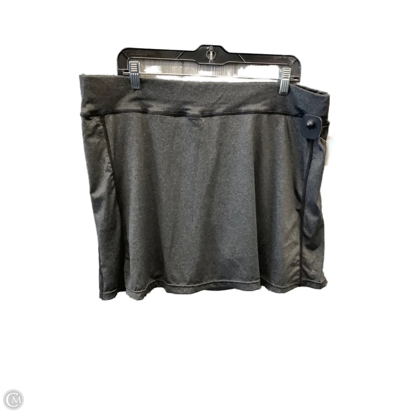 Skort By Clothes Mentor In Grey, Size: 18