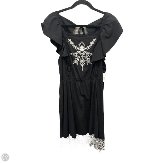 Dress Casual Midi By Old Navy In Black, Size: Xl